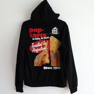 Pop Tarts Hoodie Sweatshirt Kelloggs Size XL Black  Toasted to Perfection